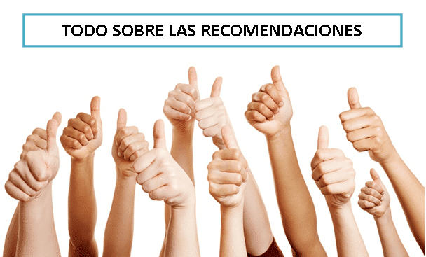 Todo sobre Cartas de Recomendación y recomendaciones en 