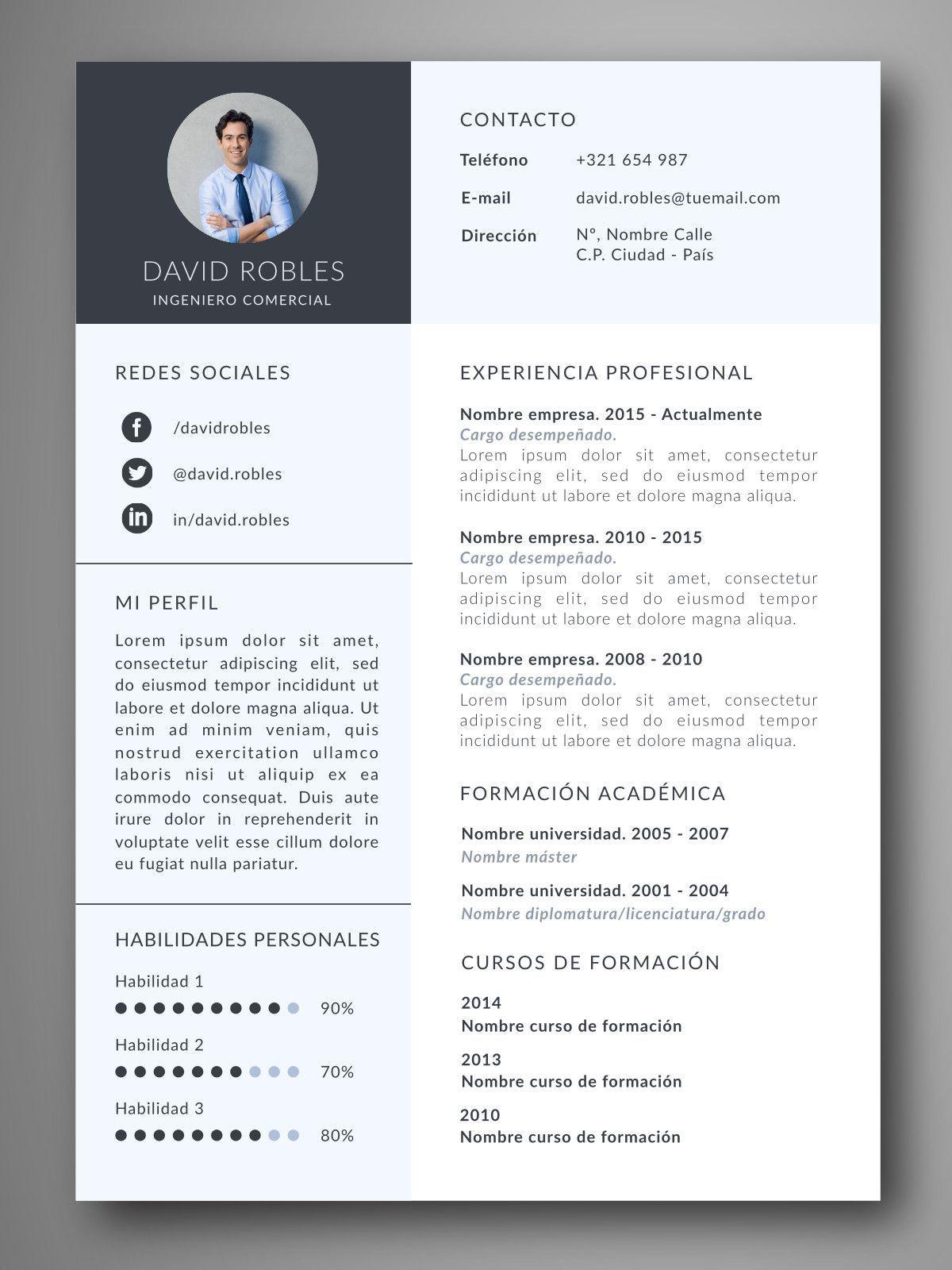 PLANTILLA CV MONTERREY - Orientación para el empleo 